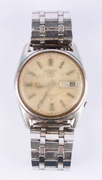 Seiko - 21 Jewels. Antigo relógio automático com calend