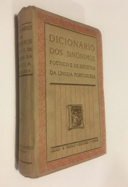 Dicionario de sinônimos da língua portuguesa