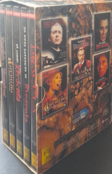 Box 6 Filmes - Dark Side DVD - Vampiros Collection - Distribuição