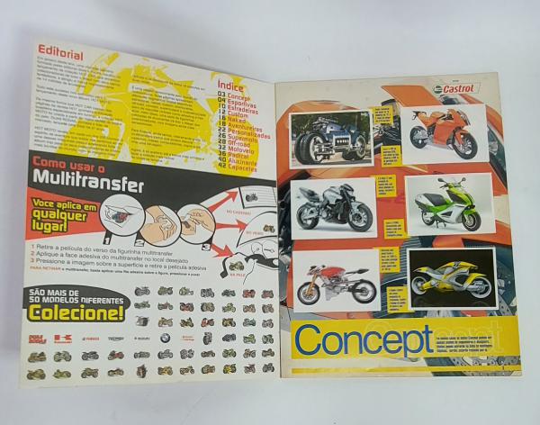 Conservado e Original Álbum de Figurinhas Livro Ilustrado - HOT