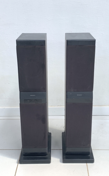 Par de caixas acústicas, marca Sony, modelo SA-30B, 220v, não