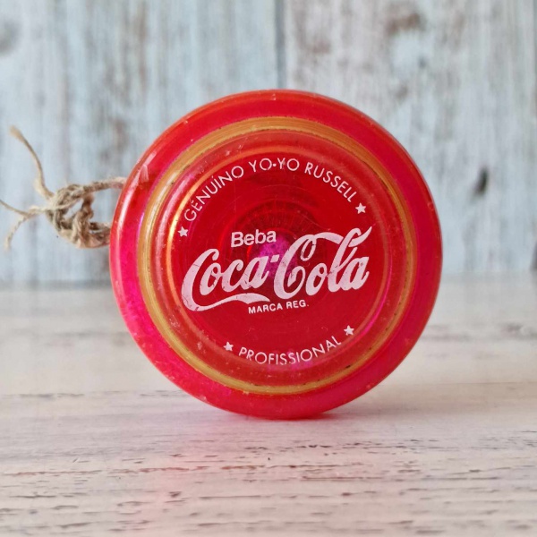 PROMOCIONAL - GENUINO YO-YO RUSSEL DA COCA COLA
