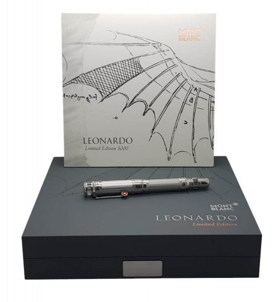 Caneta Montblanc, Roller, Leonardo da Vinci, edição limitada, nº