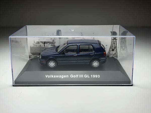 1993 Volkswagen Golf III GL Azul Escuro - Ixo Escala 1/