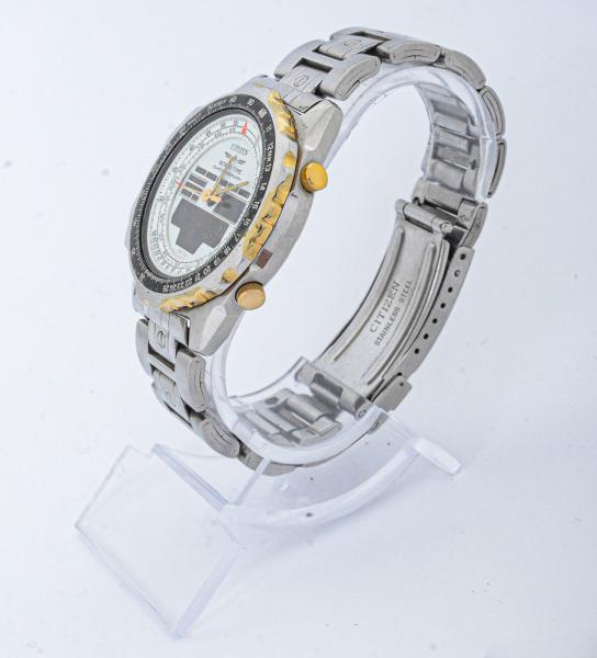 CITIZEN -VINTAGEN - Referência C080 - WORLD TIME - Relógio em