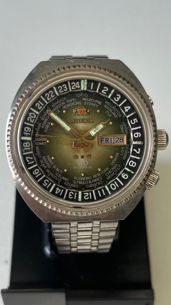 Orient World Diver - Relógio de pulso automático com pulseira