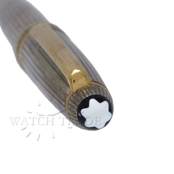 Canetas . RARA CANETA PARKER TINTEIRO VACUMATIC JUNIOR SILVER PEA foto 4
