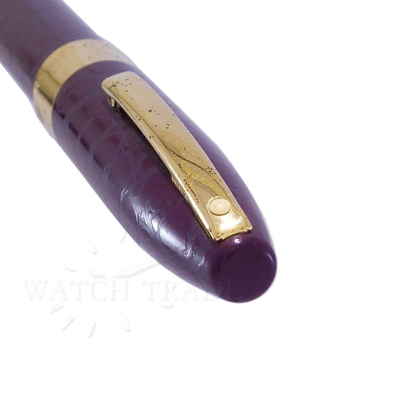 Canetas . RARA CANETA PARKER TINTEIRO VACUMATIC JUNIOR SILVER PEA foto 1