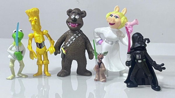 Miniaturas - Os Muppets inspirados no Star Wars. Perfei