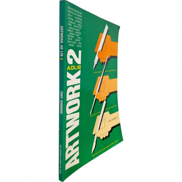 GRAPHICS AD LIB 2 TONY HINWOOD デザイン 本 Graphics ad lib by Hinwood, T.: Fine Hard covers, dust jacket