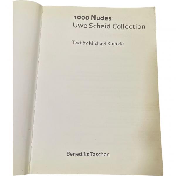 アート・デザイン・音楽 1000 Nudes by TASCHEN 1000 Nudes (1994) de Michael Koetzle; Editora Taschen;