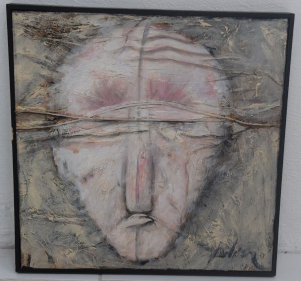 IRMA KOLIVER - AST - Figura Humana, 40x40 (Newton Aronis)
