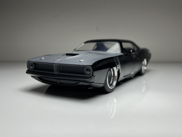 Letty`s Plymouth Barracuda Fast & Furious Preto - Jada