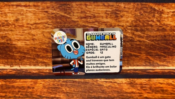 Jogo Verdade ou Desafio, O Incrível Mundo de Gumball, Brinde Mc