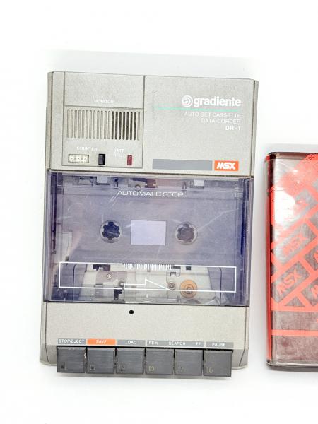 GRADIENTE MSX - AUTO SET CASSETE - DATA CORDER - DR 1 - DATA