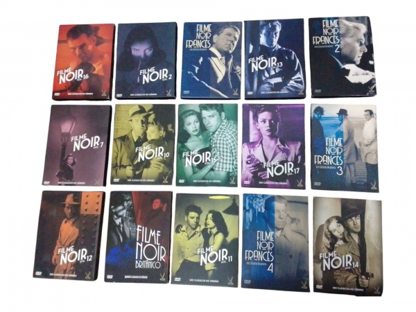 Quinze Box DVD Filmes Noir: 1) Filme Noir Britânico - E