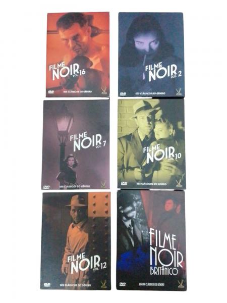Quinze Box DVD Filmes Noir: 1) Filme Noir Britânico - E