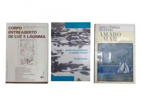 Sete livros de Poesia AUTOGRAFADOS: 1) Isabel Corsetti.