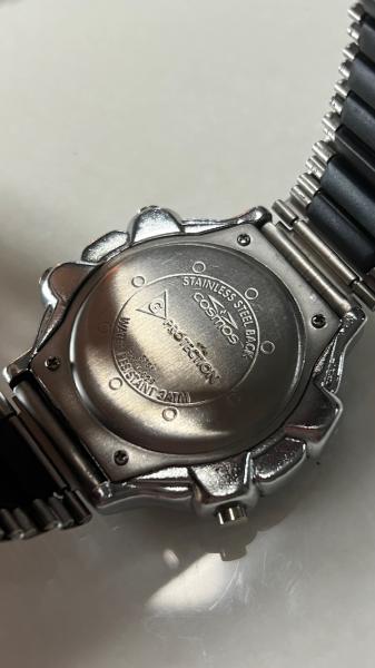 Cosmos - Relógio de pulso Quartz com pulseira original em aço