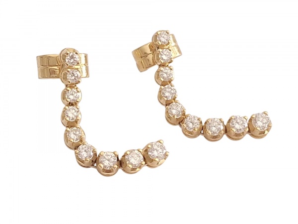Joias . Colar H.Stern em Ouro Amarelo / Rosé 18K com diamantes foto 4