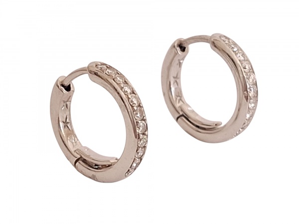 Joias . Brinco H.Stern em Ouro Amarelo 18K com Detalhes de Estr foto 2