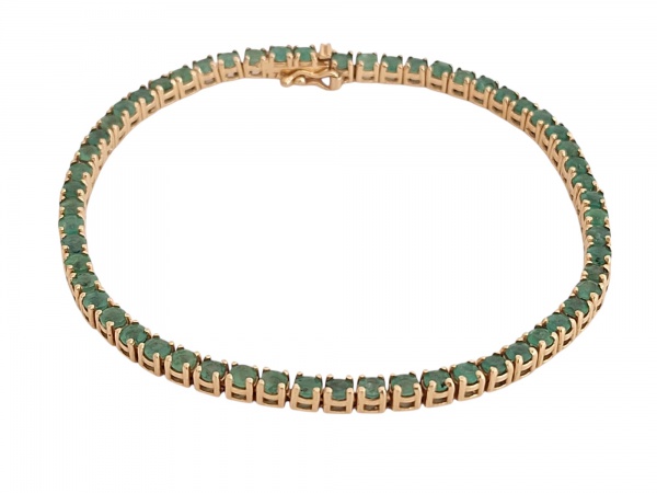 Joias . Pulseira H.Stern em Ouro Rosé  Malha Flexível com Fecho foto 2