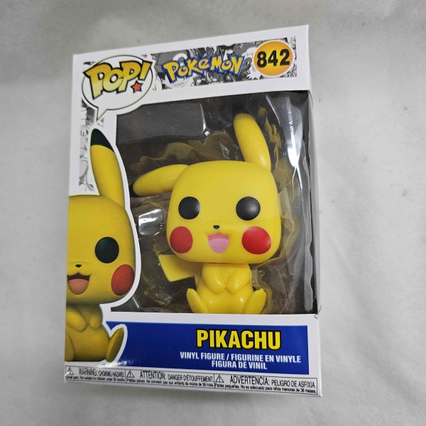 Action Figure Pokémon POP, PIKACHU 842 - NOVO!