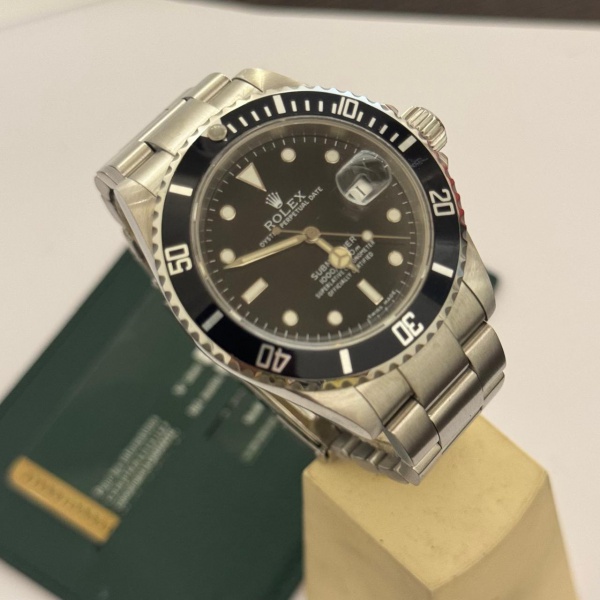 RELOGIO ROLEX SUBMARINER REF 16610 LETRA Z  ANO 2007 100% ORIGINAL, 40MM AUTOMATICO, FUNCIONAMENTO PERFEITO, ACOMPANHA CERTIFICADO DE GARANTIA, SERVE NUM PULSO DE 20CM CIRCUNFERENCIA REVISADO. OPORTUNIDADE.