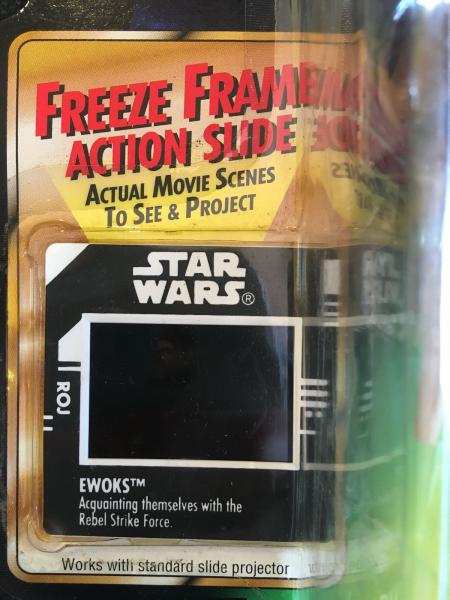 STAR WARS - THE POWER OF THE FORCE - EWOKS WICKET & LOG