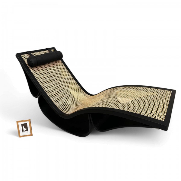 Oscar Niemeyer Chaise Longue Rio Excepcional chaise de balanço