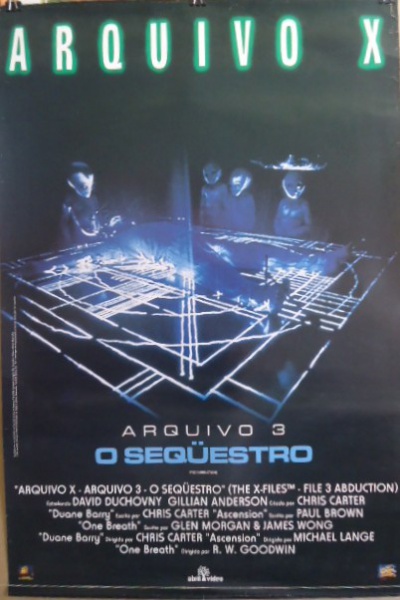 Poster, Cartaz de Cinema, Filme - Arquivo X, O Sequestr