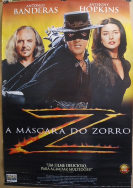 Poster, Cartaz de Cinema, Filme - A Máscara do Zorro -