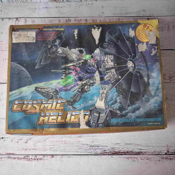 BRINQUEDO DE MONTAR MULTIMAC COSMIC HELICO COM MANUAL DE INSTRUÇÃ