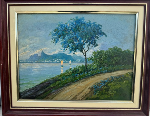 Joias . Clara Wecker - Rio Antigo - OST - Medidas : 30x40