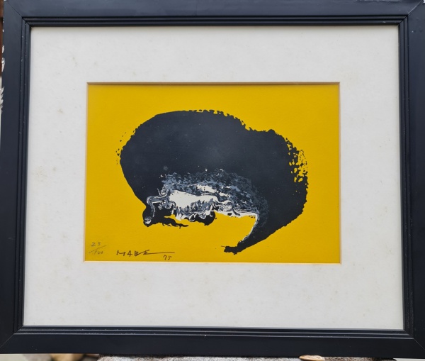 Joias . Mabe , serigrafia 1975 23 /100 - medida 20 x 15CM