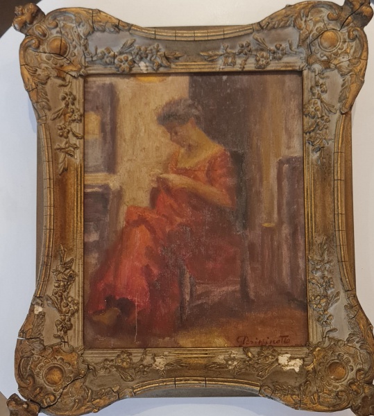 Joias . Giuseppe Perissinotto - OSM - Retrato - Medidas : 27x22