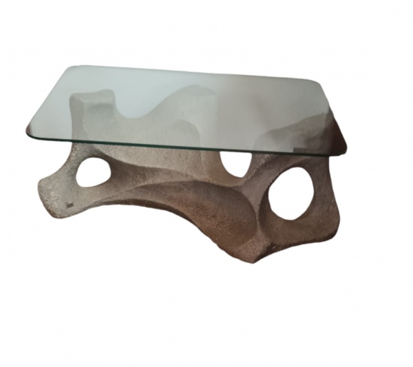 Joias . Domenico Calabrone - grande escultura / mesa de centro em pedra assinada em ...