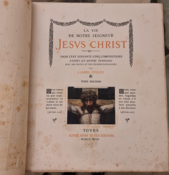 Joias . Bíblia - La Vie De Notre Seignever Jesus Christ