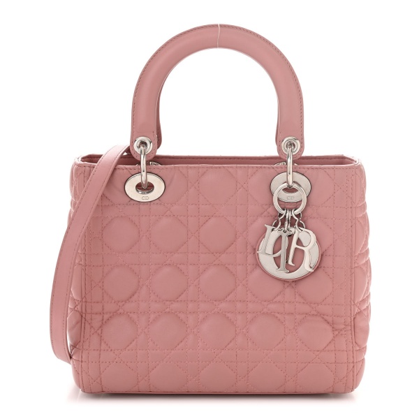 Bolsas . Autêntica Bolsa Christian Dior CANNAGE LADY DIOR MEDIUMPerfeito ...
