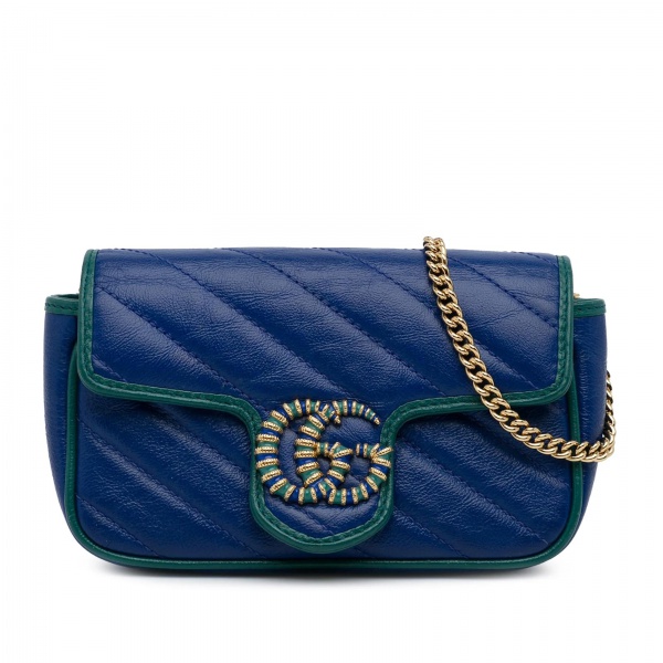 Bolsas . Autêntica Bolsa Gucci Marmont Mini - cabem todos os celulares, na caixa, ...