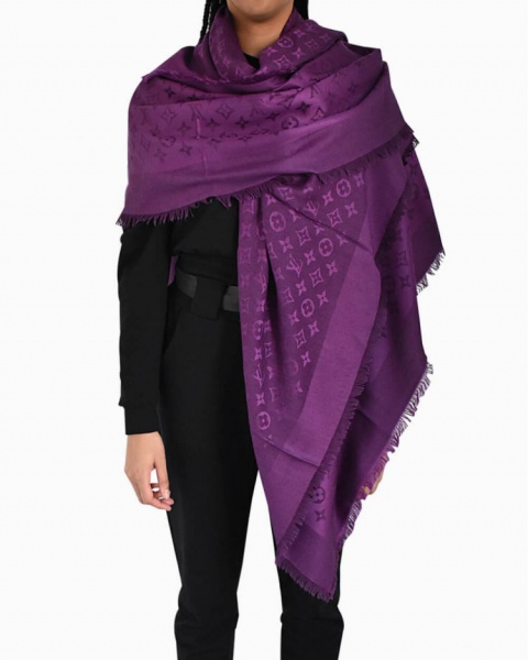 Bolsas . Autêntica Pashmina Louis Vuitton Roxa em perfeito estado, com dust Bag.