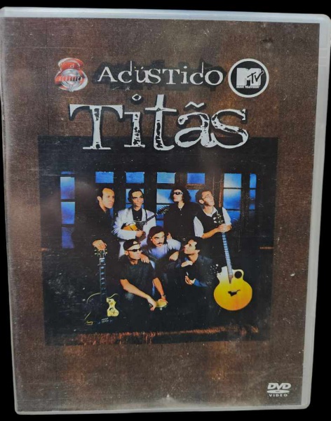 DVD original Acústico MTV Titas.