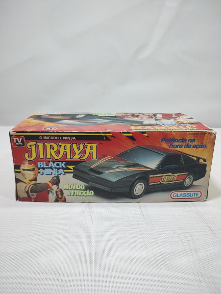 Carro Jiraya Black Ninja Glasslite, a Fricção, na Caixa