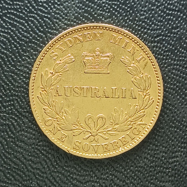 AUSTRALIA  - 1 LIBRA 1870 - 7,98GR - OURO