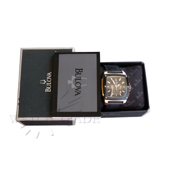 RELÓGIO BULOVA MARINE STAR CRONÓGRAFO CAIX