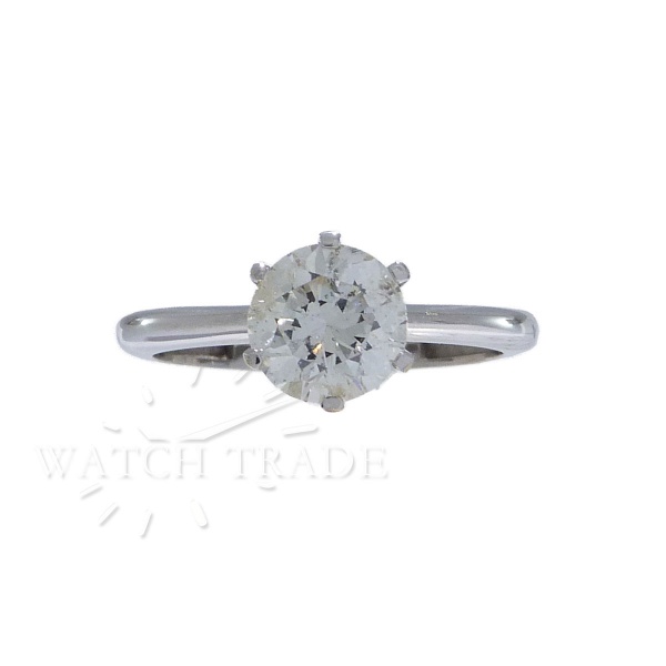Relogios . LINDO ANEL CHUVEIRO DE DIAMANTES EM OURO BRANCO 18K. PE foto 5