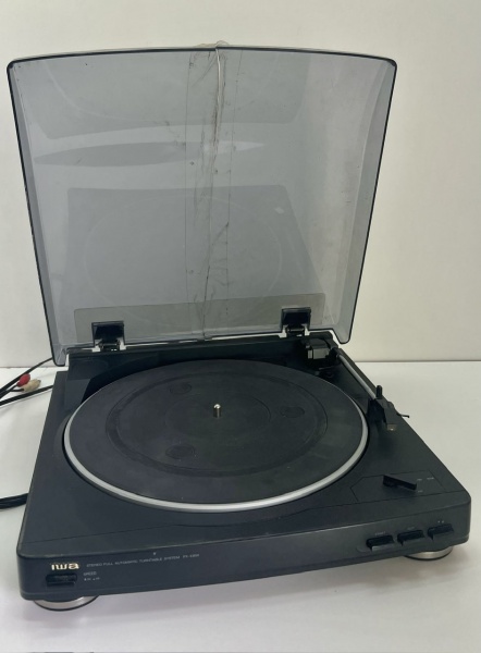 Aiwa Px-E850 - Antigo toca discos com botões para ajustes de