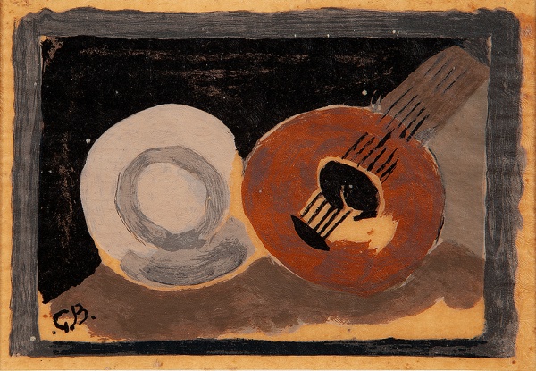 Georges Braque (1882-1963). Litografia original para o