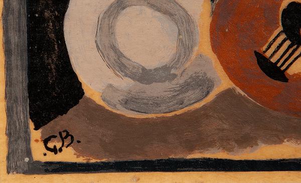 Georges Braque (1882-1963). Litografia original para o