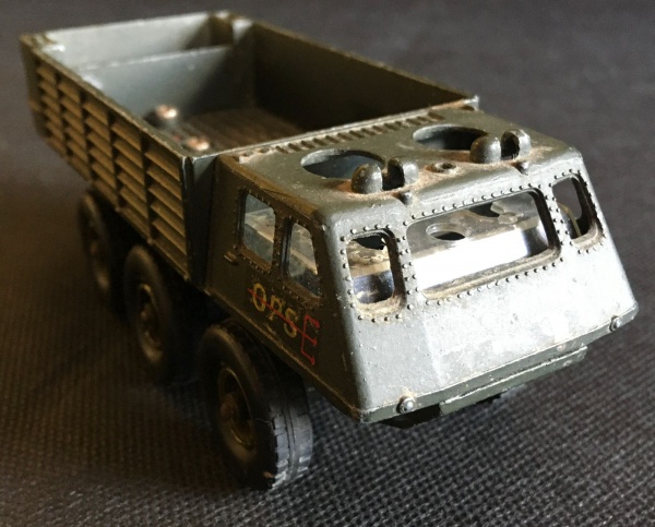 Vehicle Military Truck A 6 Wheels IN Die Cast Solid Berliet Aurochs 214